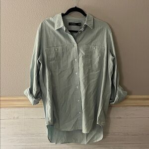 Ralph Lauren light denim long sleeve button down